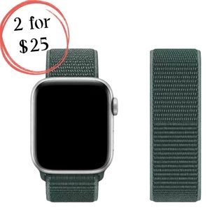 Pine Green Sport Loop Band for Apple iWatch
